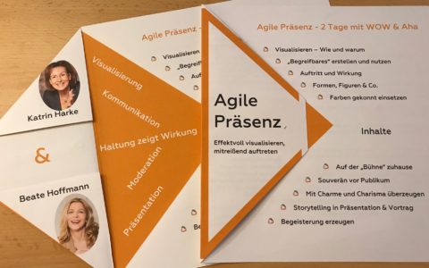 Agile Präsenz – Effektvoll visualisieren, mitreißend auftreten